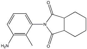 2-(3-amino-2-methylphenyl)hexahydro-1H-isoindole-1,3(2H)-dione,,结构式