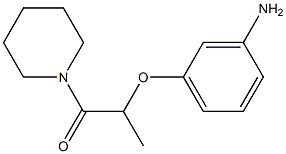 2-(3-aminophenoxy)-1-(piperidin-1-yl)propan-1-one