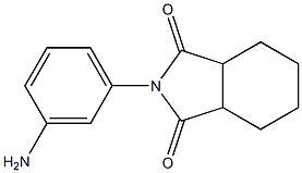 2-(3-aminophenyl)hexahydro-1H-isoindole-1,3(2H)-dione,,结构式