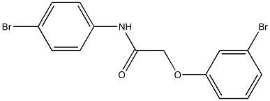 2-(3-bromophenoxy)-N-(4-bromophenyl)acetamide