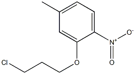 2-(3-chloropropoxy)-4-methyl-1-nitrobenzene|