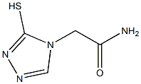 2-(3-sulfanyl-4H-1,2,4-triazol-4-yl)acetamide Structure