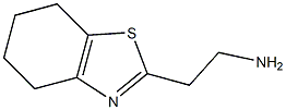 2-(4,5,6,7-tetrahydro-1,3-benzothiazol-2-yl)ethanamine 化学構造式