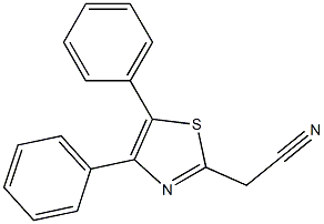 2-(4,5-diphenyl-1,3-thiazol-2-yl)acetonitrile