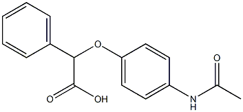 2-(4-acetamidophenoxy)-2-phenylacetic acid