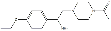 2-(4-acetylpiperazin-1-yl)-1-(4-ethoxyphenyl)ethanamine