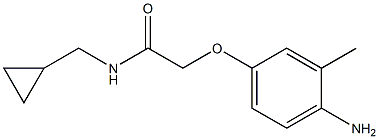 2-(4-amino-3-methylphenoxy)-N-(cyclopropylmethyl)acetamide