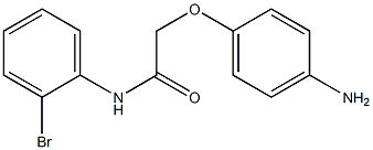  2-(4-aminophenoxy)-N-(2-bromophenyl)acetamide