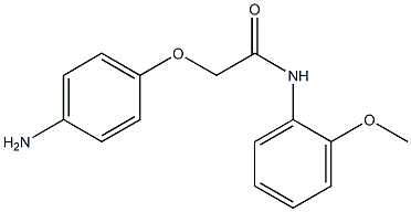 2-(4-aminophenoxy)-N-(2-methoxyphenyl)acetamide