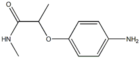 2-(4-aminophenoxy)-N-methylpropanamide Structure
