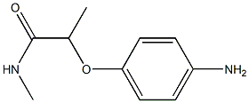 2-(4-aminophenoxy)-N-methylpropanamide 化学構造式