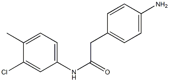 2-(4-aminophenyl)-N-(3-chloro-4-methylphenyl)acetamide