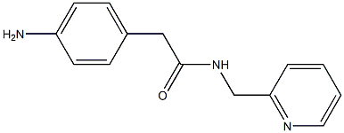 2-(4-aminophenyl)-N-(pyridin-2-ylmethyl)acetamide