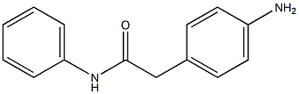 2-(4-aminophenyl)-N-phenylacetamide 结构式