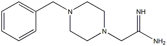 2-(4-benzylpiperazin-1-yl)ethanimidamide Structure