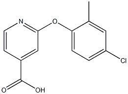 2-(4-chloro-2-methylphenoxy)pyridine-4-carboxylic acid