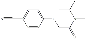 2-(4-cyanophenoxy)-N-isopropyl-N-methylacetamide