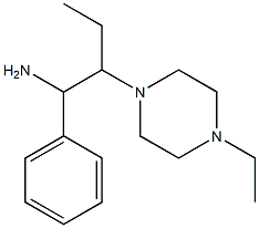  2-(4-ethylpiperazin-1-yl)-1-phenylbutan-1-amine