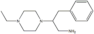  2-(4-ethylpiperazin-1-yl)-3-phenylpropan-1-amine