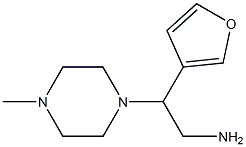 2-(4-methylpiperazin-1-yl)-2-tetrahydrofuran-3-ylethanamine