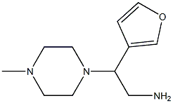  2-(4-methylpiperazin-1-yl)-2-tetrahydrofuran-3-ylethanamine