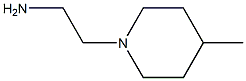 2-(4-methylpiperidin-1-yl)ethanamine 结构式