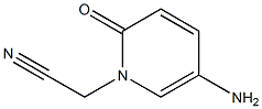 2-(5-amino-2-oxo-1,2-dihydropyridin-1-yl)acetonitrile Structure