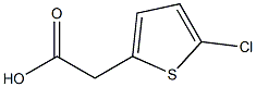 2-(5-chlorothiophen-2-yl)acetic acid Structure