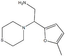 2-(5-methylfuran-2-yl)-2-(thiomorpholin-4-yl)ethan-1-amine