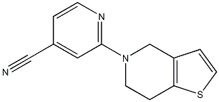 2-(6,7-dihydrothieno[3,2-c]pyridin-5(4H)-yl)isonicotinonitrile