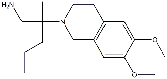  2-(6,7-dimethoxy-3,4-dihydroisoquinolin-2(1H)-yl)-2-methylpentan-1-amine