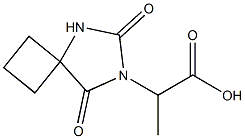 2-(6,8-dioxo-5,7-diazaspiro[3.4]oct-7-yl)propanoic acid Structure