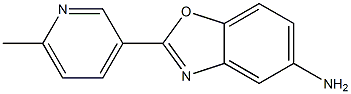 2-(6-methylpyridin-3-yl)-1,3-benzoxazol-5-amine Struktur