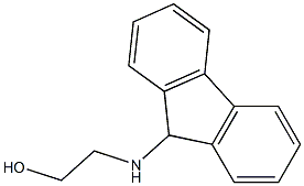 2-(9H-fluoren-9-ylamino)ethan-1-ol,,结构式