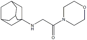 2-(adamantan-1-ylamino)-1-(morpholin-4-yl)ethan-1-one