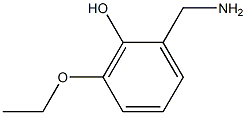 2-(aminomethyl)-6-ethoxyphenol Struktur