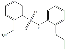 2-(aminomethyl)-N-(2-ethoxyphenyl)benzene-1-sulfonamide