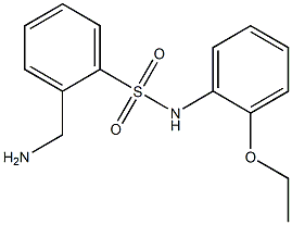 2-(aminomethyl)-N-(2-ethoxyphenyl)benzene-1-sulfonamide|