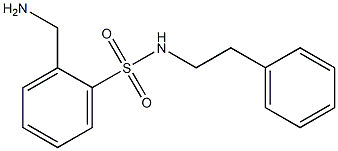 2-(aminomethyl)-N-(2-phenylethyl)benzenesulfonamide