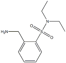 2-(aminomethyl)-N,N-diethylbenzenesulfonamide Structure