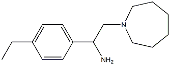 2-(azepan-1-yl)-1-(4-ethylphenyl)ethan-1-amine