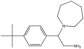 2-(azepan-1-yl)-2-(4-tert-butylphenyl)ethan-1-amine Structure