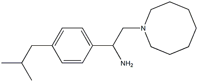 2-(azocan-1-yl)-1-[4-(2-methylpropyl)phenyl]ethan-1-amine