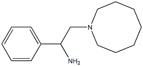 2-(azocan-1-yl)-1-phenylethan-1-amine,,结构式