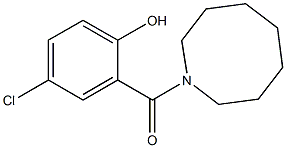 2-(azocan-1-ylcarbonyl)-4-chlorophenol|