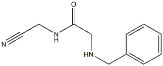 2-(benzylamino)-N-(cyanomethyl)acetamide