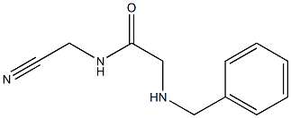  2-(benzylamino)-N-(cyanomethyl)acetamide