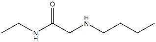 2-(butylamino)-N-ethylacetamide Structure