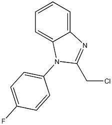 2-(chloromethyl)-1-(4-fluorophenyl)-1H-1,3-benzodiazole