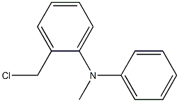 2-(chloromethyl)-N-methyl-N-phenylaniline,,结构式